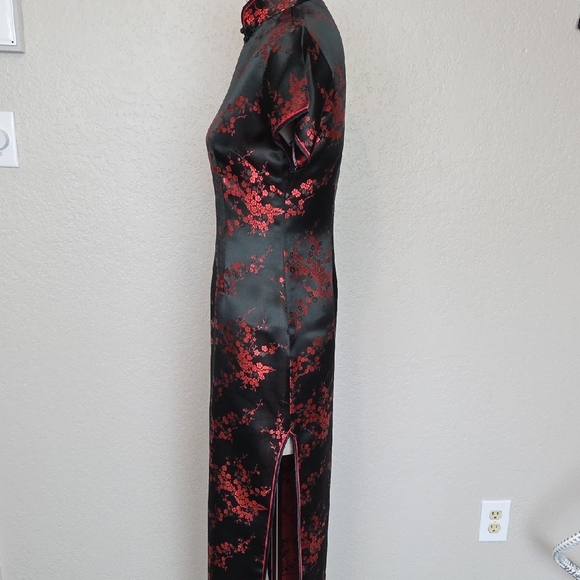 Mei Gui Asian Silk Dress Size S - Picture 6 of 16